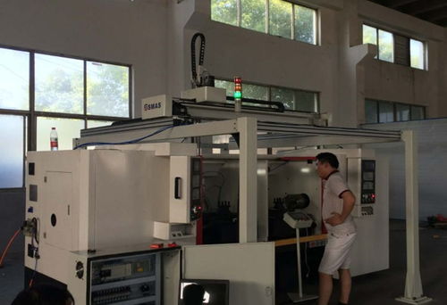 烟台冲压送料机械手与卧式数控车床带机械手工厂的网络设备应用